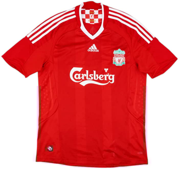 2008-10 Liverpool Home Shirt Carragher #23 - 7/10 - (M)