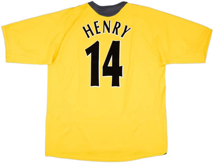 2005-06 Arsenal Away Shirt Henry #14 - 6/10 - (XXL)