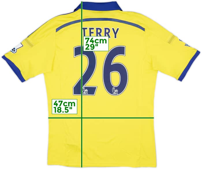 2014-15 Chelsea Away Shirt Terry #26 - 7/10 - (M)