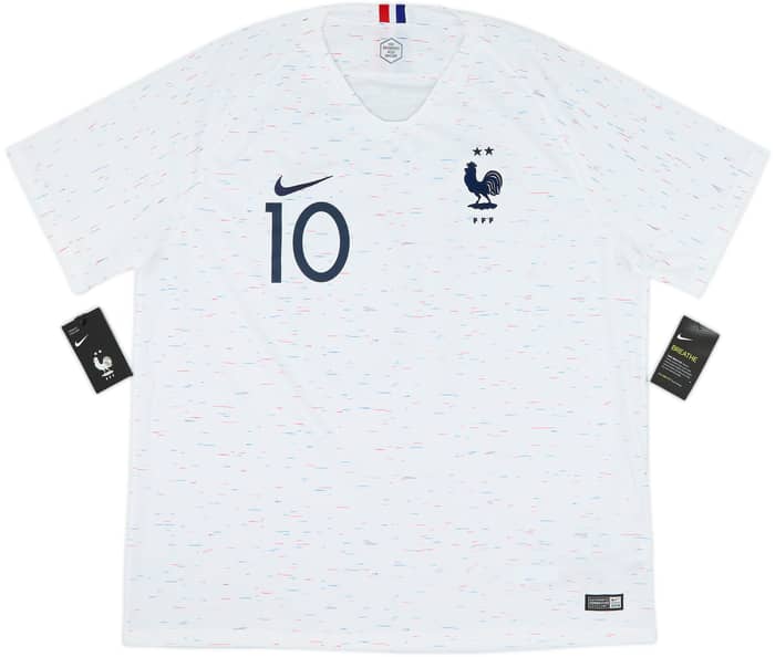 2018 France Away Shirt Mbappe #10 (XXL)