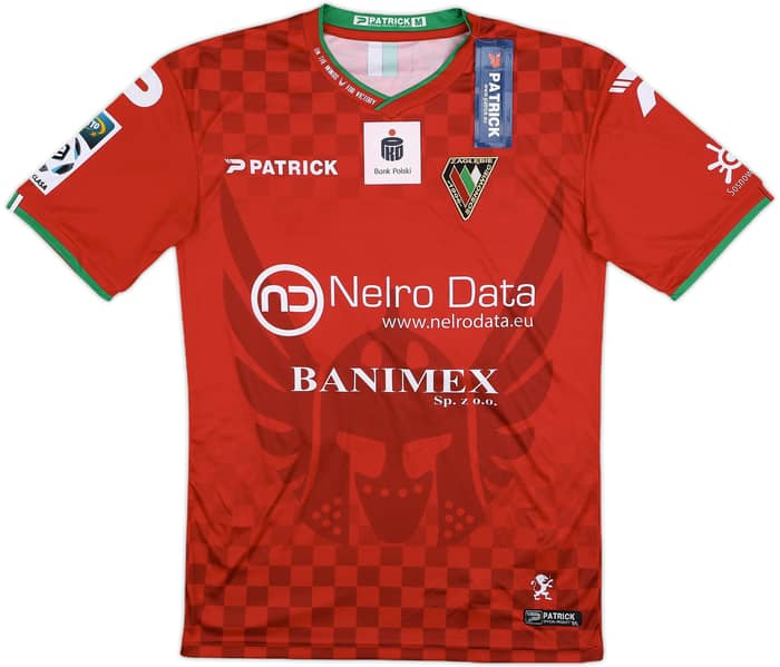 2018-19 Zaglebie Sosnowiec Home Shirt M'Futila #42 (M)