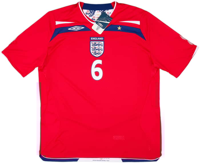 2008-10 England Away Shirt Terry #6 (XL)