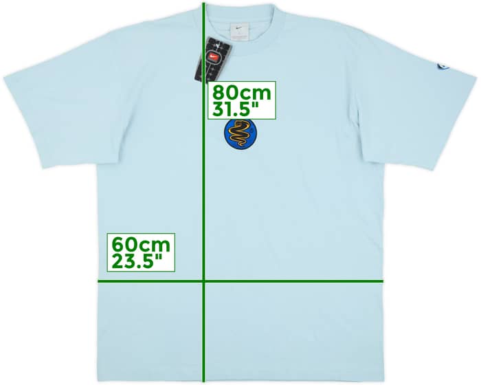 2000-01 Inter Milan Nike Graphic Tee (L)