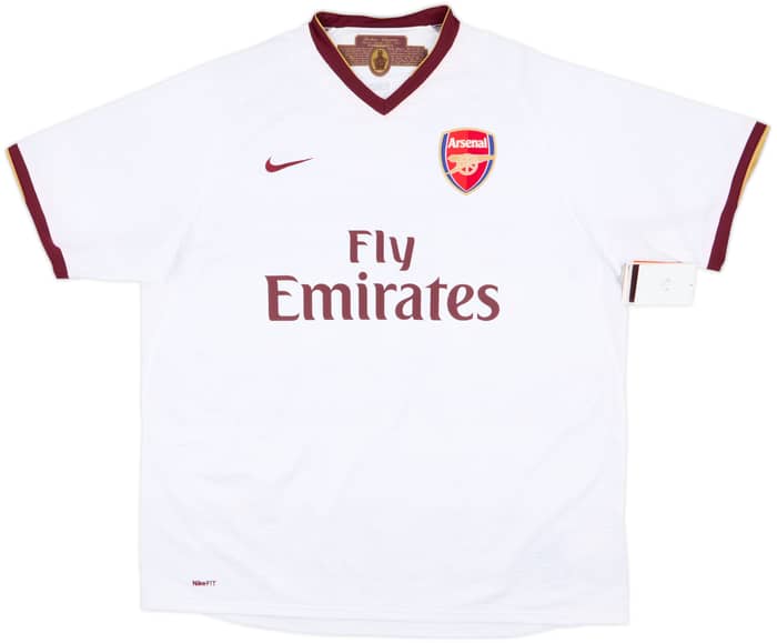 2007-08 Arsenal Away Shirt Fabregas #4 (XL)
