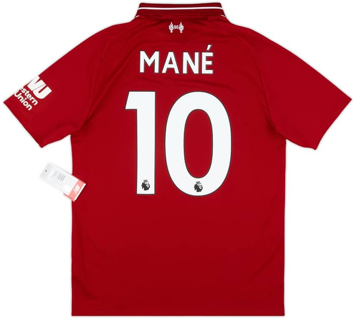 2018-19 Liverpool Home Shirt Mane #10 (S)