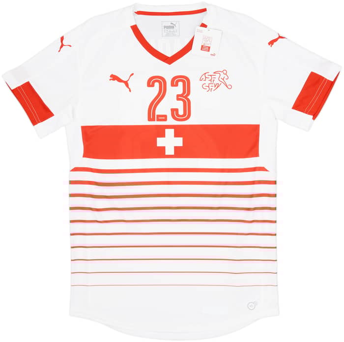 2016-17 Switzerland Away Shirt Shaqiri #23 (M)