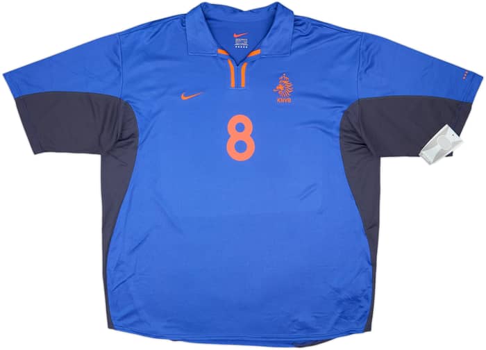 2000-02 Netherlands Away Shirt Davids #8 (XXL)