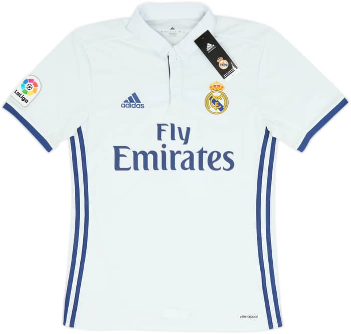 2016-17 Real Madrid Home Shirt Ronaldo #7 (S)