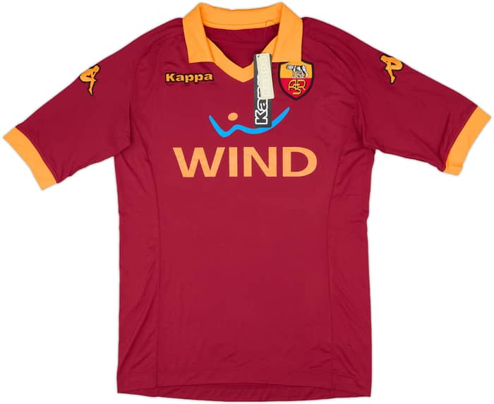 2012-13 Roma Home Shirt De Rossi #16 (XL)