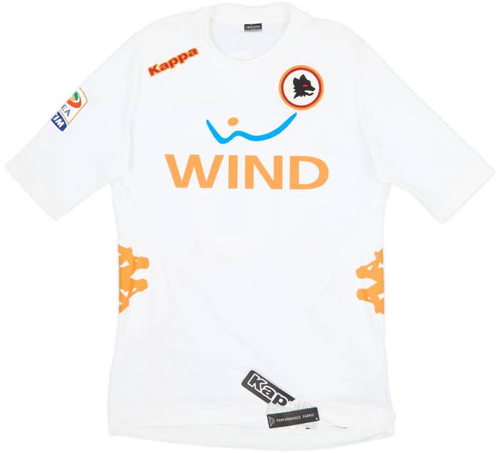 2011-12 Roma Away Shirt De Rossi #16 (L)