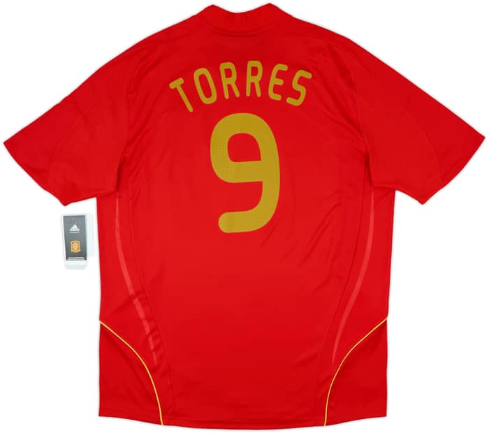 2007-09 Spain Home Shirt Torres #9 (XXL)