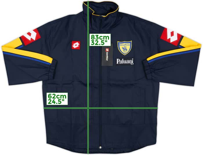 2003-04 Chievo Verona Lotto Rain Jacket (S)