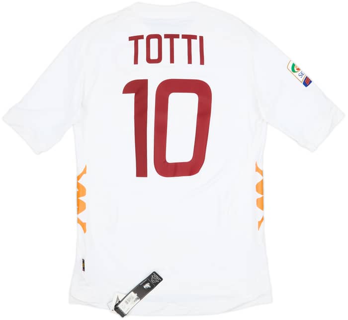 2011-12 Roma Away Shirt Totti #10 (XL)