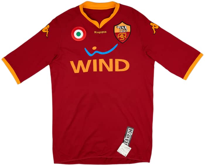 2007-08 Roma Home Shirt Totti #10 (XXL)