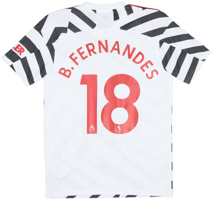 2020-21 Manchester United Third Shirt B.Fernandes #18 (S)