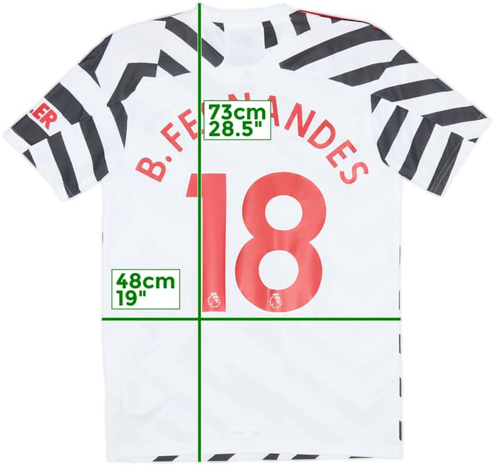 2020-21 Manchester United Third Shirt B.Fernandes #18 (S)