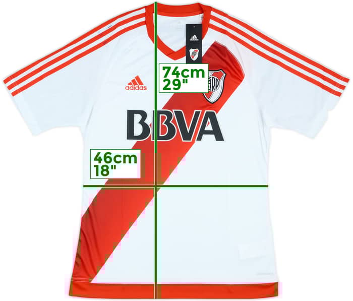 2016-17 River Plate Home Shirt (M)