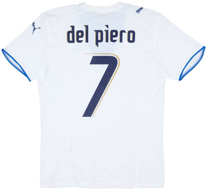 2006 Italy Away Shirt Del Piero #7 (L)