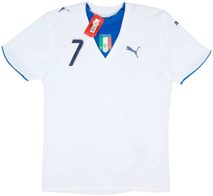2006 Italy Away Shirt Del Piero #7 (L)