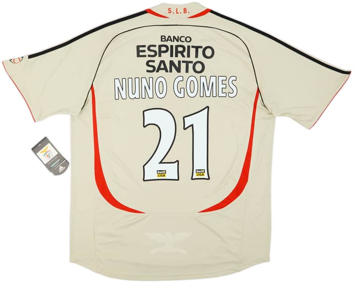 2006-07 Benfica Away Shirt Nuno Gomes #21 (XL)