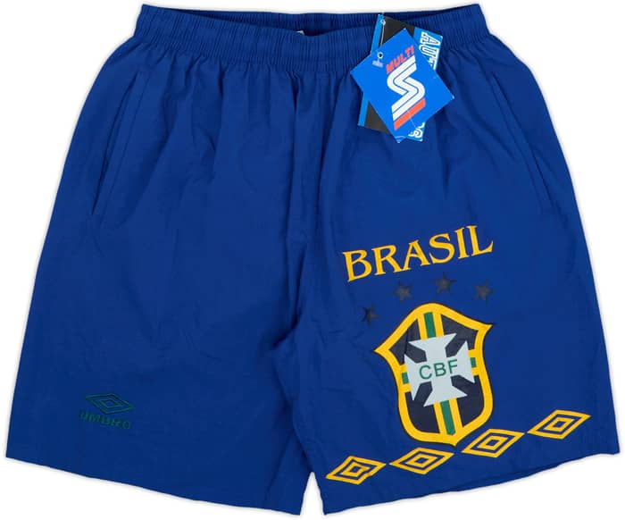 1994-96 Brazil Umbro Leisure Shorts (L)