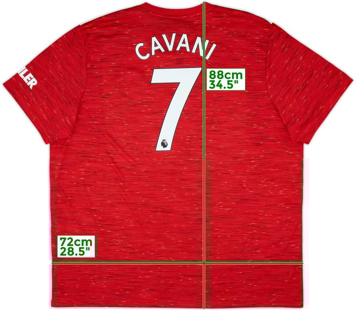 2020-21 Manchester United Home Shirt Cavani #7 (3XL)