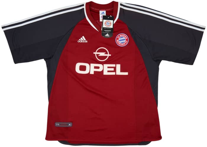 2001-02 Bayern Munich Home Shirt Elber #9 (XL)