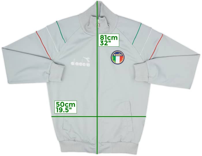 1986 Italy Diadora Track Jacket - 8/10 - (S)