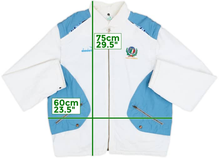 1990 Italy Diadora Track Jacket - 8/10 - (XL)