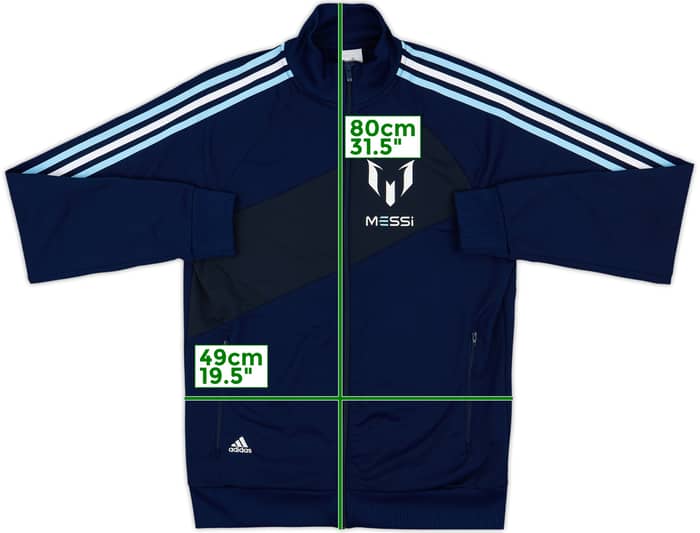 2011-12 Messi adidas Track Jacket - 9/10 - (M)