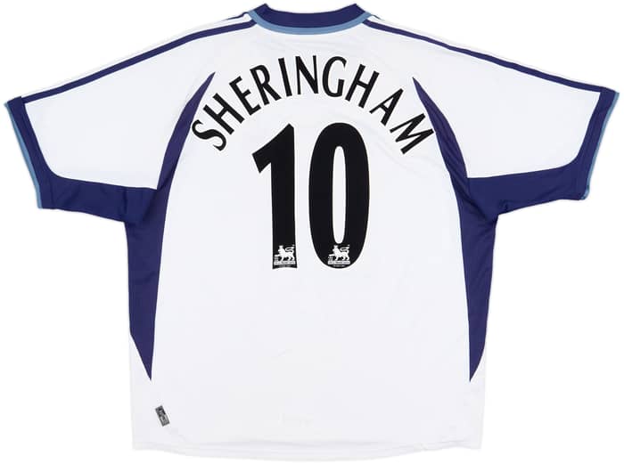 2001-02 Tottenham Home Shirt Sheringham #10 - 8/10 - (XXL)