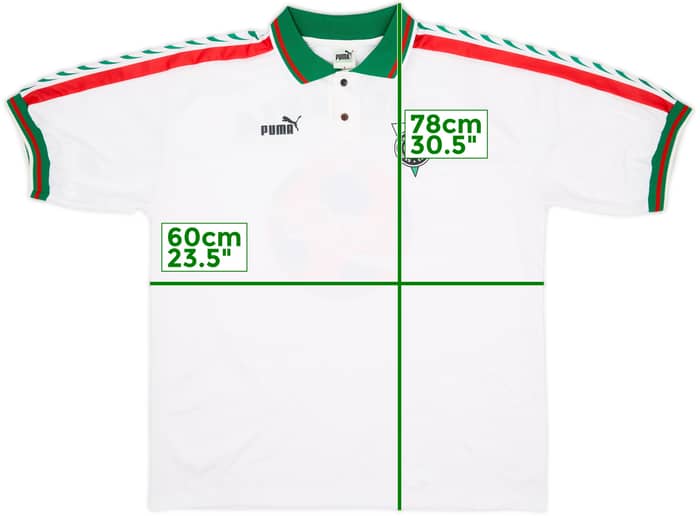 1996-98 Bulgaria Basic Home Shirt - 9/10 - (XL)
