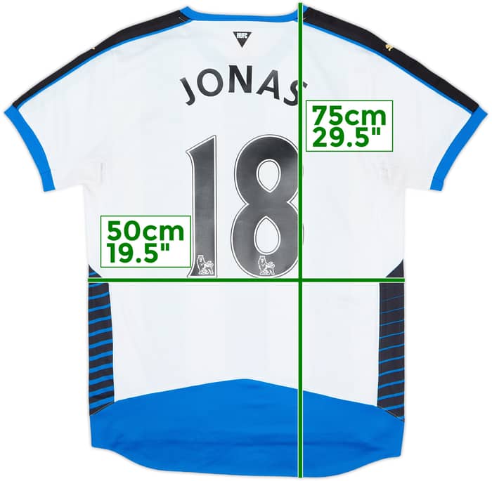 2015-16 Newcastle Camiseta Local Jonas #18 - 6/10 - (M)