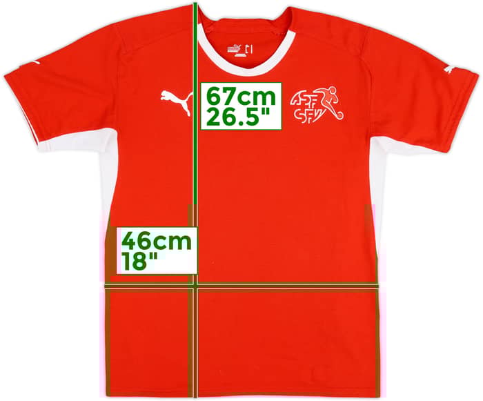 2008-09 Switzerland Puma Cotton Tee - 8/10 - (S)