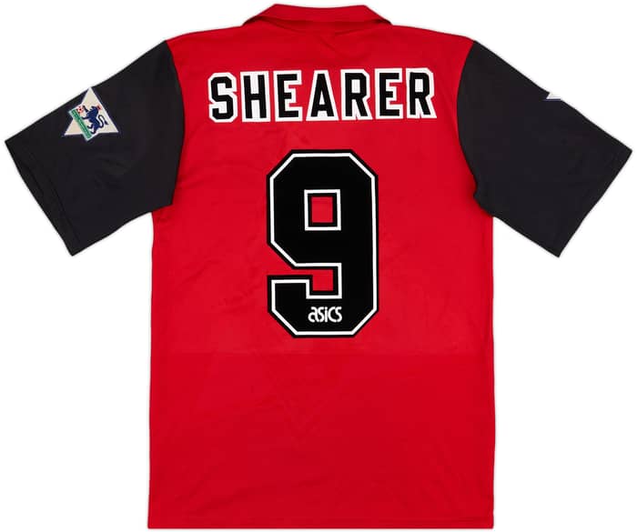 1995-96 Blackburn Away Shirt Shearer #9 - 9/10 - (S)