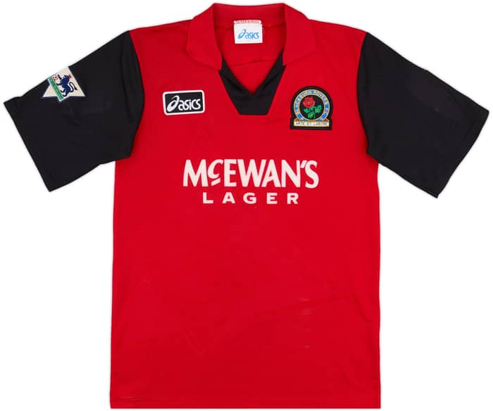1995-96 Blackburn Away Shirt Shearer #9 - 9/10 - (S)