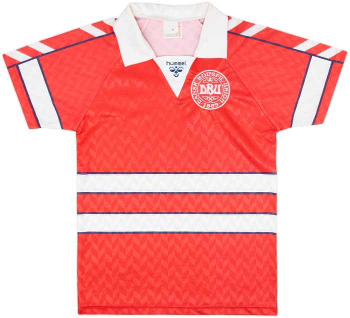 1988 Denmark Home Shirt - 8/10 - (M)