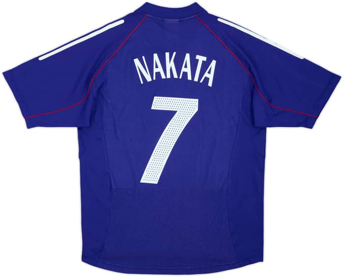 2002-04 Japan Home Shirt Nakata #7 - 9/10 - (L)