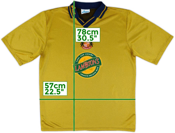 1997-99 Sunderland Away Shirt - 9/10 - (L)