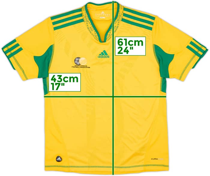 2009-11 South Africa Home Shirt - 10/10 - (M.Boys)