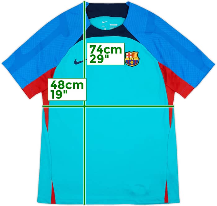 2022-23 Barcelona Nike Training Shirt - 8/10 - (L)