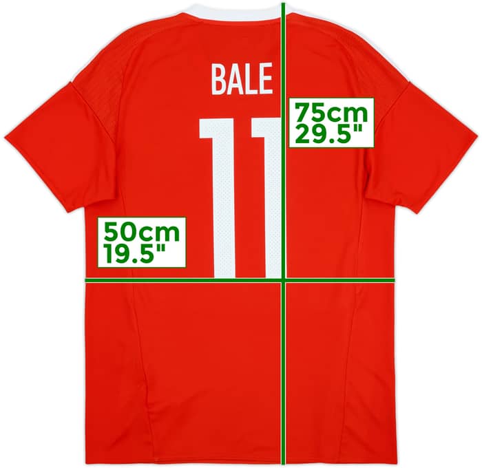 2016-17 Wales Home Shirt Bale #11 - 10/10 - (M)