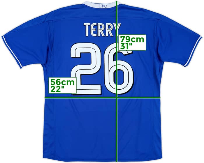 2003-05 Chelsea Home Shirt Terry #26 - 9/10 - (L)