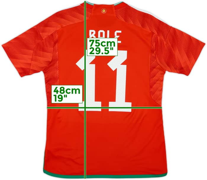 2022-24 Wales Home Shirt Bale #11 - 10/10 - (M)