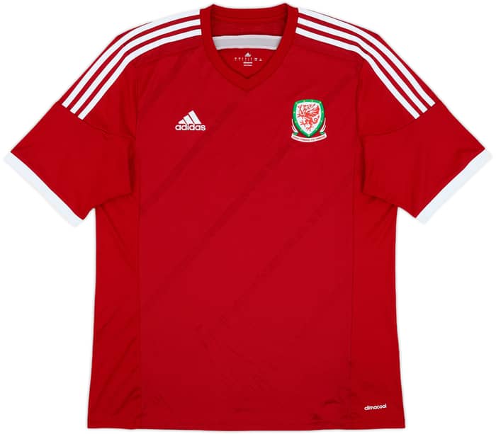 2013-15 Wales Home Shirt - 9/10 - (L)