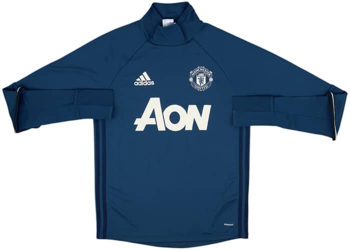 2016-17 Manchester United adidas Drill Top - 6/10 - (S)