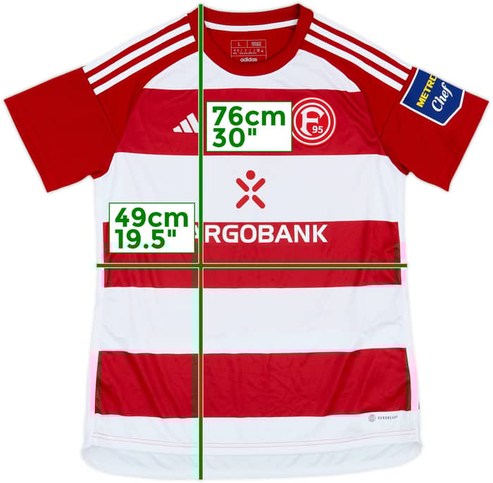 2023-24 Fortuna Dusseldorf Home Shirt - 8/10 - (Women's L)