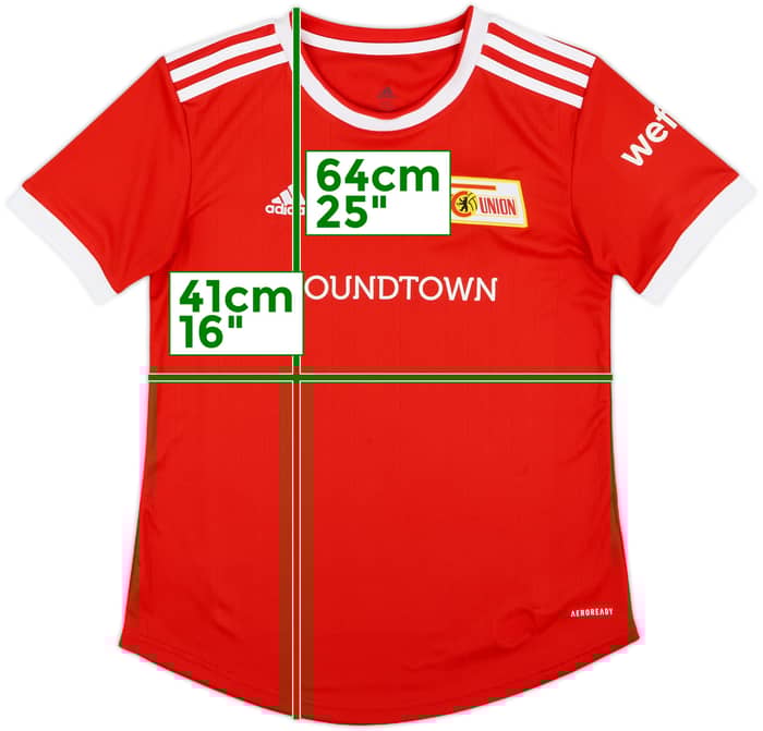 2021-22 Union Berlin Home Shirt - 10/10 - (Women's XS)