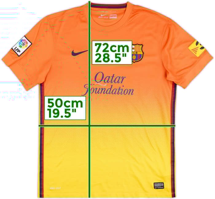 2012-13 Barcelona Away Shirt - 5/10 - (M)