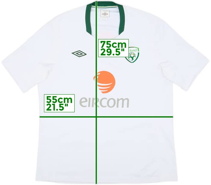 2010-11 Ireland Umbro Training Shirt - 7/10 - (XL)